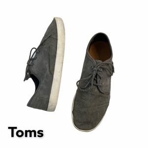 Toms Men’s Slate Blue Lace Up Sneakers Size 9